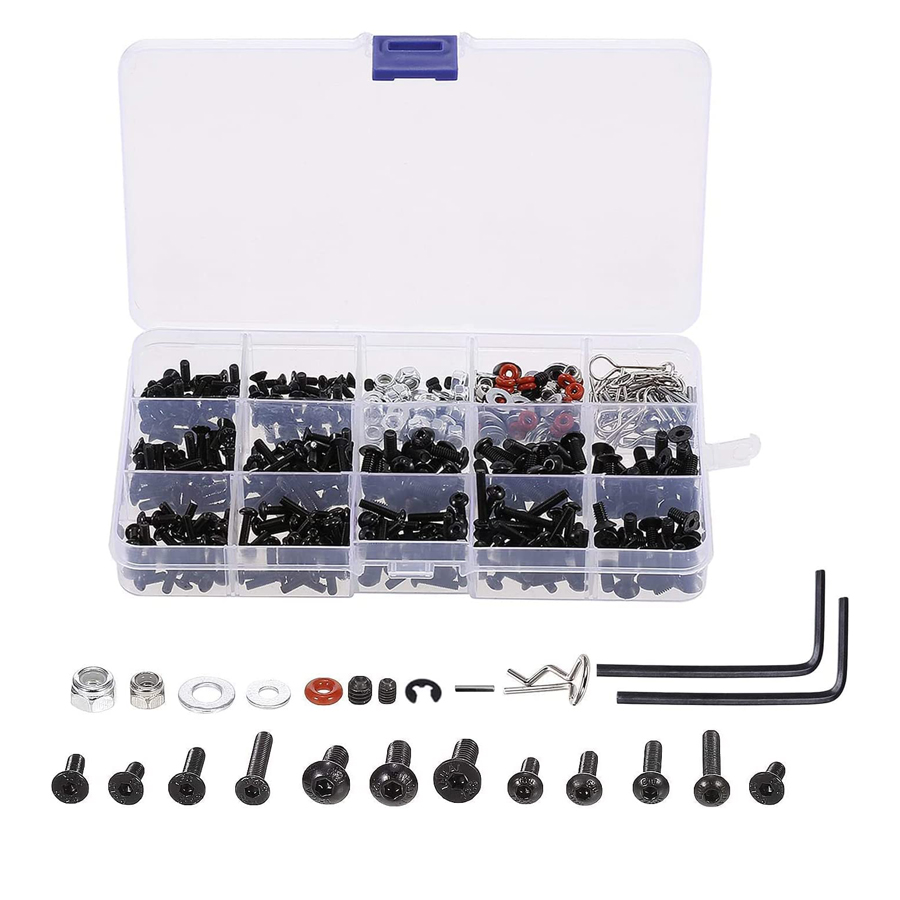 Fpv Drone Tool Kit - 522PCS 범용 RC 나사 키트 부품